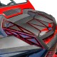 Hood Accent Red Black Panel Powder Coated 2017 to 2021 RZR Polaris S XP Turbo