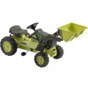 Kalee Pedal Tractor with Loader Green