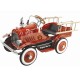 Kalee Deluxe Fire Truck Pedal Car Red