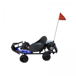 Blue 49cc Baja Off Road Go Kart
