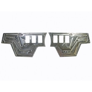 XP 1000 6 Switch Dash Panel (Only) Silver 
