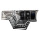 XP 1000 6 Switch Dash Panel (Only) Silver 
