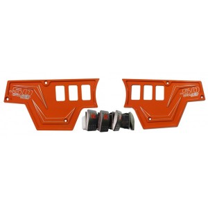 XP1000 6 Switch Dash Panel Orange 