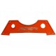 Polaris RZR XP 1000 Center 1 Piece Dash Panel Orange 