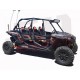 XP1000 Polaris RZR Roll Cage Radius Light Bar Rack Combo with 30 inch LED Light Bar 